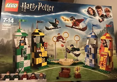 LEGO Harry Potter: Quidditch Match 75956 Snape Bole Flint Wood Hermione NEW • $85