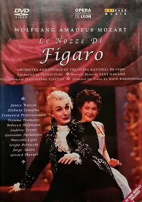 Mozart: Le Nozze Di Figaro (DVD 1995) Kent Nagano [REGION 2  UK] Multi-buy • £7.99