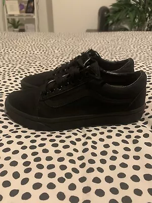 Vans Black Pumps • £12.50