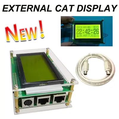 External Cat Display 12864 For YAESU FT-817 FT-818 FT-857 FT-897 818ND 857D USA • $61.67