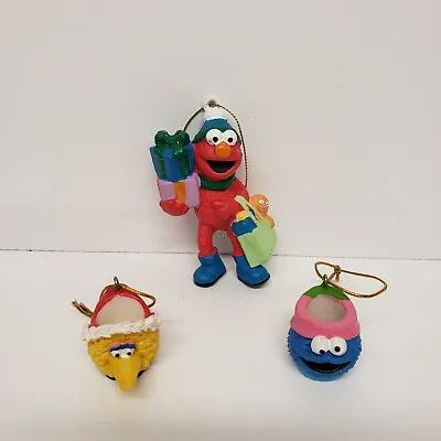 Sesame Street Christmas Holiday Tree Ornaments Elmo Mini Big Bird Cookie Monster • $9.99