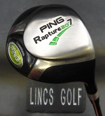 Ping Rapture 20° 7 Wood Stiff Graphite Shaft Golf Pride Grip • £59.99