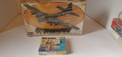 Vintage Revell B17E Memphis Belle 4402 1/72 Vintage 1979 SEALED  WITH CREW • $34.99