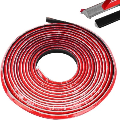 £18.23 • Buy PVC Quadrant Trim, CAEEKER 5 Meters Tile Trim Caulk Strip 5M(12*9mm & Black) 