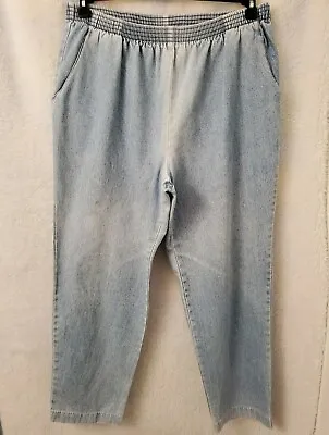 Mustang Jeans Pants Size 18 OR 20 Womens Blue • $18.04