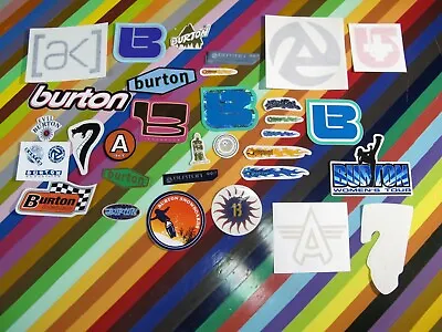 Vtg 1990s 2000s Burton Snowboards Sticker - Innsbruck Evil 7 Snake AK + More • $13