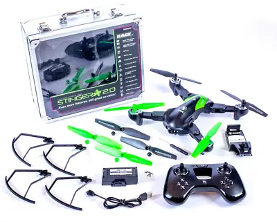 Rage RC Stinger 2.0 Ready To Fly WiFi FPV Drone W/ 1080p HD Camera RGR4400 • $119.99