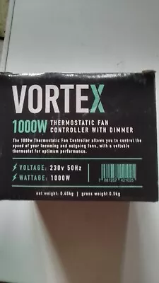  Vortex Termostat For Vortex Fan Speed Controller Hydroponics • £20