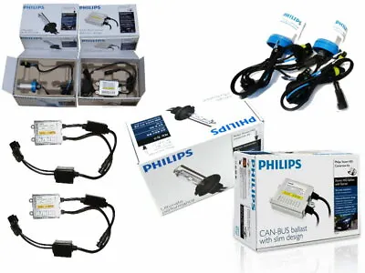 Philips HID Headlight Kit Kits H1 H3 H7 H8 H9 H10 H11 9005 9006 800 9004 9007 H4 • $59.99