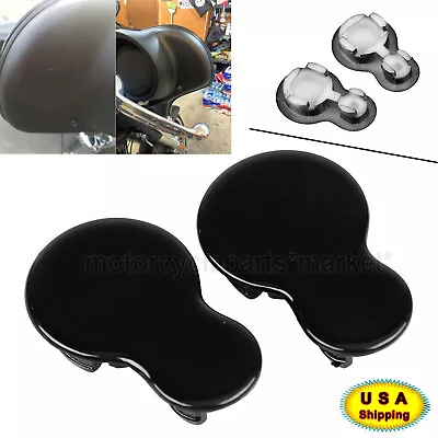 Front Fairing Mirror Hole Plugs For Harley Touring Street Glide FLHXS FLHX 14-22 • $14.23