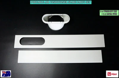 $45.12 • Buy 2PCs Portable Air Conditioner Spare Parts (Gob+Window Slide Kit) (13cm Gob) NEW