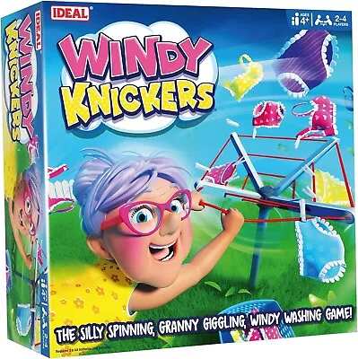 IDEAL | Windy Knickers: The Silly Spinning Granny Giggling Windy Washing Game! • £17