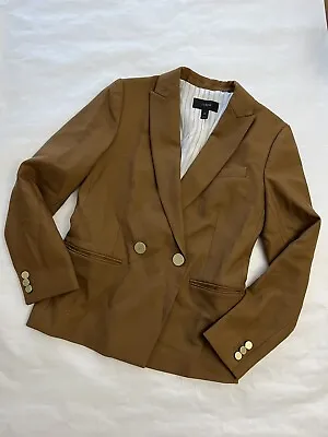 J Crew Women’s Brown Blazer Jacket Size 2 Petite  • $65