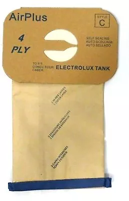 Electrolux Canister BAGS - Style C - Generic (Bag Of 12) • $10.99