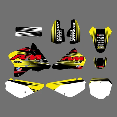 $46.99 • Buy Team Graphics Decals Stickers For Suzuki RM85 2002-2012 RM 85 Fender Decal