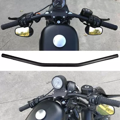 Motorcycle Drag Handlebar 1  Z Bar For Harley Sportster XL883 1200 Softail Dyna • $45.99