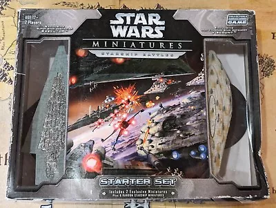 Star Wars Starship Battles Miniatures Starter Set - Executor & Viscount - Sealed • $48.45