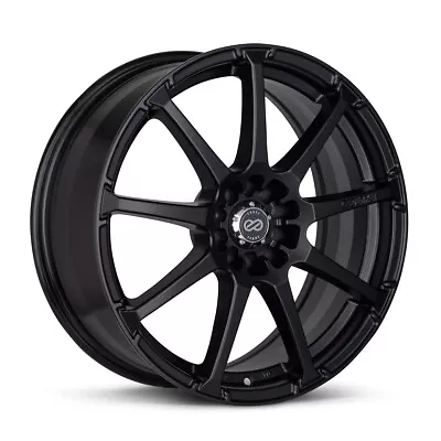 17x8 +38 Enkei EDR9 5x1055x110 Black Paint Rims (Set Of 4) • $735