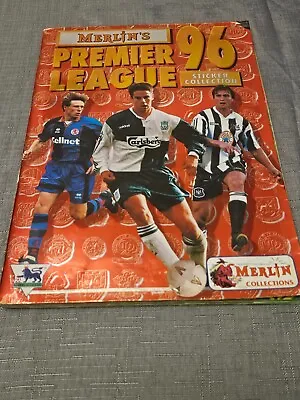 Merlin Premier League Sticker Album '96 - 100% Complete - 1996 • £20