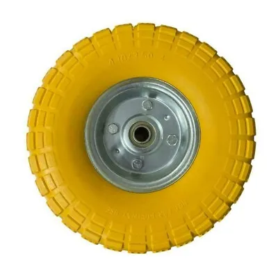 10  Puncture Proof Solid Rubber Sack Truck Trolley Wheel Spare Tyres Burst Proof • £9.99