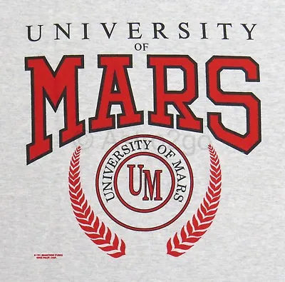 UNIVERSITY OF MARS--Solar System Space Science Astronomy College T Shirt S-3X • $25