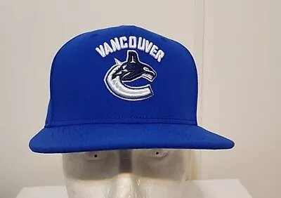 Vancouver Canucks Baseball Hat Cap Fanatics Blue Snapback Mesh Trucker • $12.79