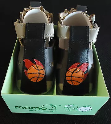 New Baby Boys  Momo Baby  Basketball Leather Sandals Sz 0-6 Mo  • $9.99