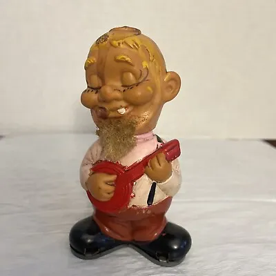 Vintage ALPS Happy Hillbilly Hobo Wind Up Toy Plastic Metal Japan Non-Working • $14.99
