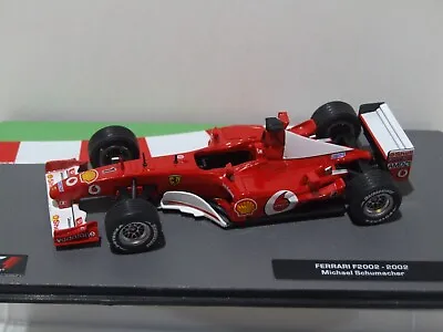 2002 Formula 1  Michael Schumacher  FERRARI F2002   1:43 Scale • £20