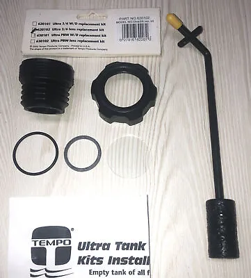 Tempo Marine Fuel Tank Repair Kit  Ultra 3 & 6 Gal.  Float Arm - Lens - Gaskets  • $29.99