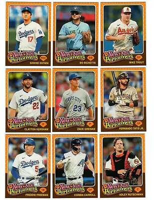 2024 Topps Heritage New Age Performers Insert Singles & Sets You Pick QTY • $1.59