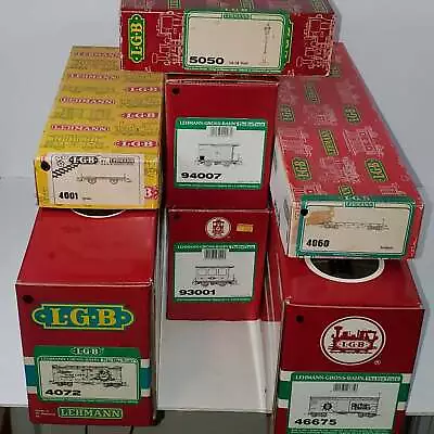 7X LGB G-Scale 46675 4072 940070 93001 4001 4060 5050 Train LOT! • $349.99