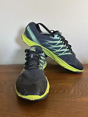 Merrell Bare Access Ultra Men’s Size 14 Blue Green Trail Running Shoes Vibram • $19.99