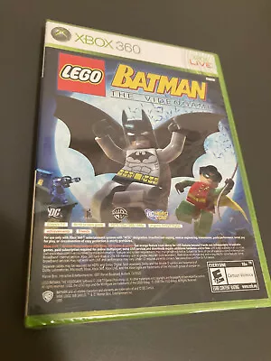 Xbox 360 - LEGO Batman & Pure Double Pack - Complete In Box CIB SEALED NEW • $10