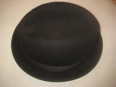 Men's Adam Fifth Avenue Premium Quality Brimmed Hat Vintage Black Fedora • $19.95
