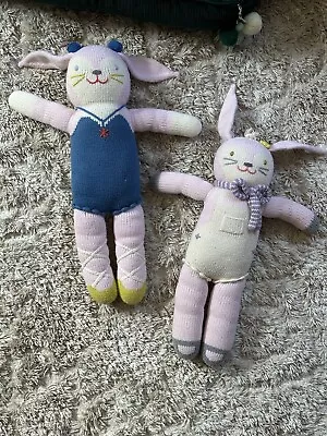 BLABLA Doll 2 Bunny Fleur MIRABELLE Kids Knit Ballet Doll Stuffed Rabbit Toy 18  • $35