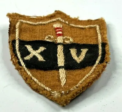 £42 • Buy WWII British 14th Army Group Formation Patch Cloth Badge Original 