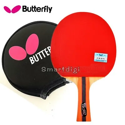 $87.95 • Buy Butterfly TBC502 Table Tennis Ping Pong Racket Paddle Bats Long Hanle/Shakehand