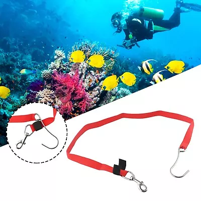 Master Strong Currents With Scuba Diving Single Reef Hook For Ocean Enthusiasts • $30.47