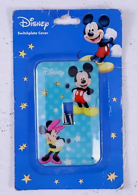 Disney Mickey & Minnie Mouse Switchplate Wall Cover Single Toggle W/Screws New • $15.99