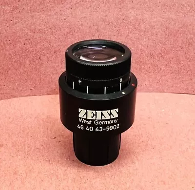 ONE Zeiss KPL 10X/18 Adjustable Microscope Eyepiece 23mm (464043-9902) • $49