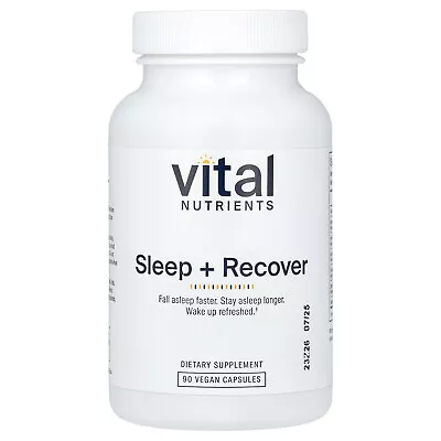 Sleep + Recover 90 Vegan Capsules • $85.90