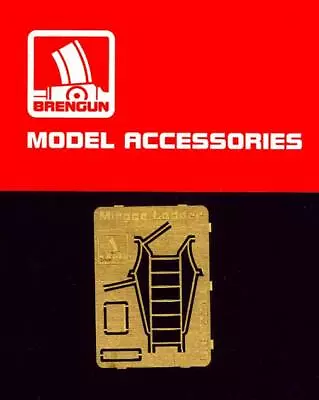 Brengun Models 1/72 ACCESS LADDER FOR MIRAGE III & MIRAGE F-1 Photo Etch Set • $6.99