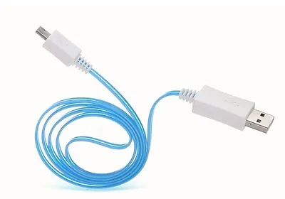 Visible LED Light Micro USB Charger Data Sync Cable For LG Samsung Galaxy S3 S4 • $7.02