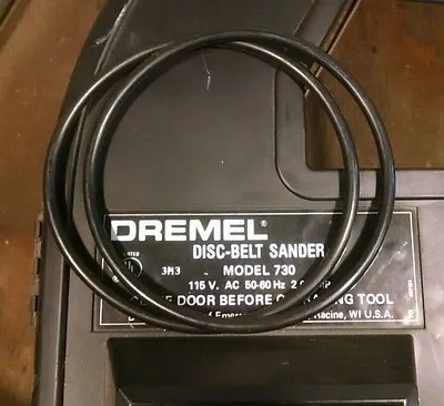 Dremel 730 Disc Belt Sander Drive Belt 2 Pack - FREE Instruction Manual & Ship • $13.99