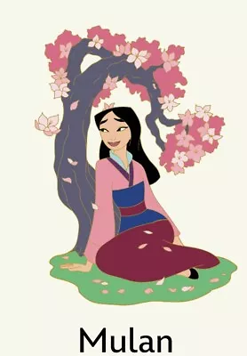 Princess Heroines WDI MOG 2024 Pin Disney Mulan Cherry Blossoms LE 300 Pins • $200