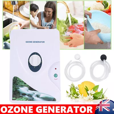 Ozone Generator Air Water Purifier Sterilizer Washer Cleaner Fruits Food Timer • $68.99