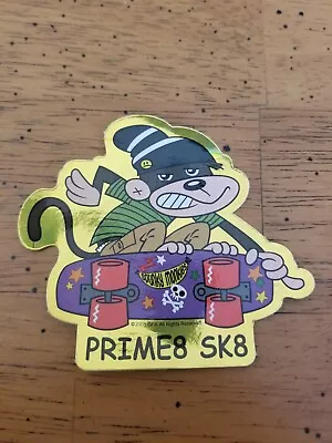 Cool 2002 Skater Monkey On Skateboard Prime8 Sk8 Sticker Vending Machine  • $4.40