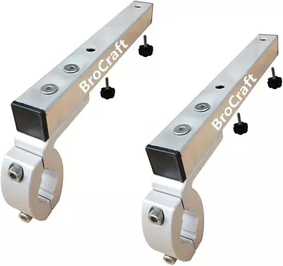 Pontoon Grill Bracket / Boat Rail Mount Grill Bracket / BBQ Dual Extended Horizo • $86.99