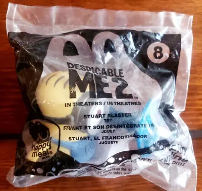 DESPICABLE ME 2  McDonalds Happy Meal Toy #8 2013 MINIONS - SEALED NEW! • $8.95